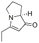 (7As)-3-ethyl-5,6,7,7a-tetrahydro-1h-pyrrolizin-1-one Structure,60026-50-8Structure