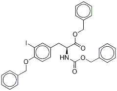 3-Iodo-n-[(benzyloxy)carbonyl]-o-benzyl-l-tyrosine benzyl ester Structure,600737-79-9Structure