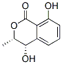 (3S,4s)-3,4-dihydro-4,8-dihydroxy-3-methyl-1h-2-benzopyran-1-one Structure,60132-20-9Structure