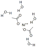 Nickel(II) acetate tetrahydrate Structure,6018-89-9Structure