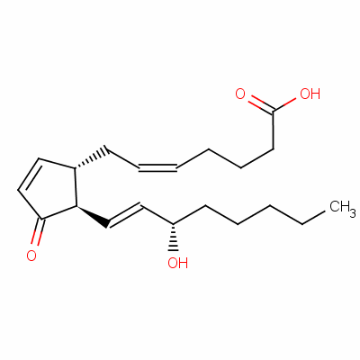 前列腺素 J2結構式_60203-57-8結構式