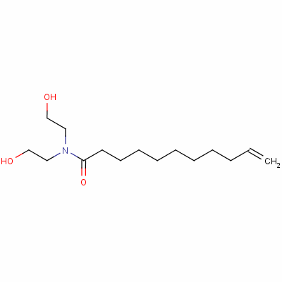 N,n-bis(2-hydroxyethyl)undec-10-enamide Structure,60239-68-1Structure