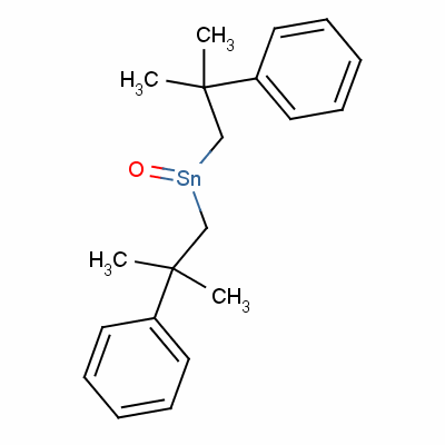 Bis(2-methyl-2-phenylpropyl)oxostannane Structure,60268-12-4Structure