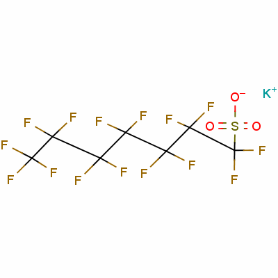 Potassium perfluoroheptanesulfonate Structure,60270-55-5Structure