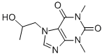 羥丙茶堿結(jié)構(gòu)式_603-00-9結(jié)構(gòu)式