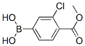 (4-(Methoxycarbonyl)-3-chlorophenyl)boronic acid Structure,603122-82-3Structure