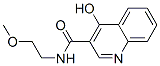 (9ci)-4-羥基-n-(2-甲氧基乙基)-3-喹啉羧酰胺結(jié)構(gòu)式_604772-58-9結(jié)構(gòu)式