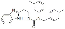 (9ci)-N-[2-(1H-苯并咪唑-2-基)乙基]-N-(3-甲基苯基)-N-[(4-甲基苯基)甲基]-脲結(jié)構(gòu)式_606090-98-6結(jié)構(gòu)式