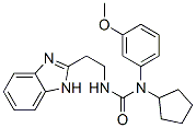 (9CI)-n-[2-(1H-苯并咪唑-2-基)乙基]-n-環(huán)戊基-n-(3-甲氧基苯基)-脲結(jié)構(gòu)式_606091-03-6結(jié)構(gòu)式