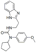 (9CI)-n-[2-(1H-苯并咪唑-2-基)乙基]-n-環(huán)戊基-n-(4-甲氧基苯基)-脲結(jié)構(gòu)式_606091-05-8結(jié)構(gòu)式