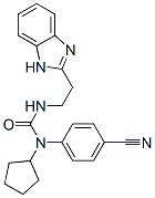 (9ci)-N-[2-(1H-苯并咪唑-2-基)乙基]-N-(4-氰基苯基)-N-環(huán)戊基-脲結(jié)構(gòu)式_606091-24-1結(jié)構(gòu)式