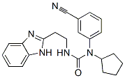 (9ci)-N-[2-(1H-苯并咪唑-2-基)乙基]-N-(3-氰基苯基)-N-環(huán)戊基-脲結(jié)構(gòu)式_606091-30-9結(jié)構(gòu)式