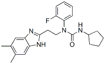 (9CI)-n-環(huán)戊基-n-[2-(5,6-二甲基-1H-苯并咪唑-2-基)乙基]-n-(2-氟苯基)-脲結(jié)構(gòu)式_606091-57-0結(jié)構(gòu)式