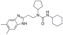 (9CI)-n-環(huán)己基-n-環(huán)戊基-n-[2-(5,6-二甲基-1H-苯并咪唑-2-基)乙基]-脲結(jié)構(gòu)式_606091-59-2結(jié)構(gòu)式