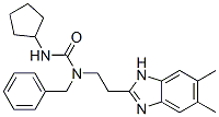 (9CI)-n-環(huán)戊基-n-[2-(5,6-二甲基-1H-苯并咪唑-2-基)乙基]-n-(苯基甲基)-脲結(jié)構(gòu)式_606091-61-6結(jié)構(gòu)式