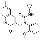 (9CI)-n-環(huán)丙基-n-[(1,2-二氫-6-甲基-2-氧代-3-喹啉)甲基]-n-(2-甲氧基苯基)-脲結(jié)構(gòu)式_606095-08-3結(jié)構(gòu)式