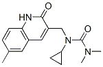 (9CI)-n-環(huán)丙基-n-[(1,2-二氫-6-甲基-2-氧代-3-喹啉)甲基]-N,N-二甲基-脲結(jié)構(gòu)式_606095-11-8結(jié)構(gòu)式