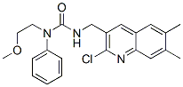 (9ci)-N-[(2-氯-6,7-二甲基-3-喹啉)甲基]-N-(2-甲氧基乙基)-N-苯基-脲結(jié)構(gòu)式_606102-52-7結(jié)構(gòu)式