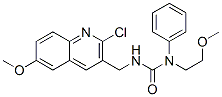 (9ci)-N-[(2-氯-6-甲氧基-3-喹啉)甲基]-N-(2-甲氧基乙基)-N-苯基脲結(jié)構(gòu)式_606103-13-3結(jié)構(gòu)式