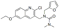 (9ci)-N-[(2-氯-6-乙氧基-3-喹啉)甲基]-N-(2-呋喃甲基)-N,N-二甲基脲結(jié)構(gòu)式_606103-80-4結(jié)構(gòu)式