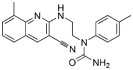 (9CI)-n-[2-[(3-氰基-8-甲基-2-喹啉)氨基]乙基]-n-(4-甲基苯基)-脲結(jié)構(gòu)式_606104-88-5結(jié)構(gòu)式