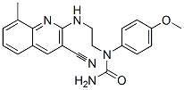 (9CI)-n-[2-[(3-氰基-8-甲基-2-喹啉)氨基]乙基]-n-(4-甲氧基苯基)-脲結(jié)構(gòu)式_606104-96-5結(jié)構(gòu)式