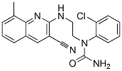 (9CI)-N-(2-氯苯基)-N-[2-[(3-氰基-8-甲基-2-喹啉)氨基]乙基]-脲結(jié)構(gòu)式_606105-04-8結(jié)構(gòu)式