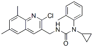 (9ci)-N-[(2-氯-6,8-二甲基-3-喹啉)甲基]-N-環(huán)丙基-N-(2-甲基苯基)-脲結(jié)構(gòu)式_606116-56-7結(jié)構(gòu)式