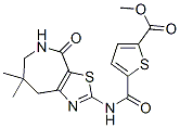 (9ci)-5-[[(5,6,7,8-四氫-7,7-二甲基-4-氧代-4H-噻唑并[5,4-c]氮雜革-2-基)氨基]羰基]-2-噻吩羧酸甲酯結(jié)構(gòu)式_606117-78-6結(jié)構(gòu)式