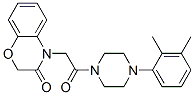 (9ci)-1-[(2,3-二氫-3-氧代-4H-1,4-苯并噁嗪-4-基)乙酰基]-4-(2,3-二甲基苯基)-哌嗪結(jié)構(gòu)式_606118-30-3結(jié)構(gòu)式