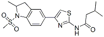 (9ci)-n-[4-[2,3-二氫-2-甲基-1-(甲基磺?；?-1H-吲哚-5-基]-2-噻唑]-3-甲基-丁酰胺結(jié)構(gòu)式_606121-99-7結(jié)構(gòu)式