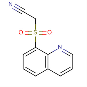 (8-喹啉基磺?；?乙腈結(jié)構(gòu)式_60717-37-5結(jié)構(gòu)式
