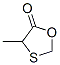 4-Methyl-1,3-oxathiolan-5-one Structure,60822-62-0Structure