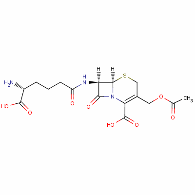 Cephalosporin c Structure,61-24-5Structure