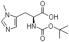 N-[(tert-butoxy)carbonyl]-3-methyl-l-histidine Structure,61070-22-2Structure