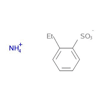 Ammonium ethylbenzenesulphonate Structure,61168-62-5Structure