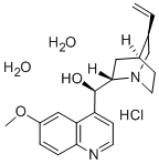 奎寧單鹽酸鹽二水合物結(jié)構(gòu)式_6119-47-7結(jié)構(gòu)式