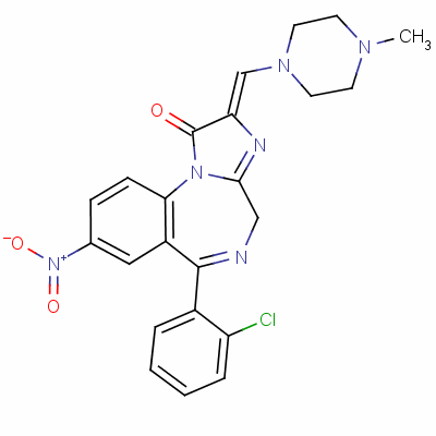 氯普唑侖結(jié)構(gòu)式_61197-73-7結(jié)構(gòu)式