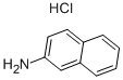 Naphthalen-2-amine hydrochloride Structure,612-52-2Structure