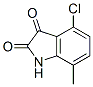 4-Chloro-7-methylisatin Structure,61258-72-8Structure