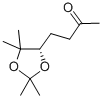 (5S)-5,6-Isopropylidenedioxy-6-methyl-heptan-2-one Structure,61262-94-0Structure