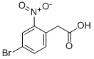 2-(4-Bromo-2-nitrophenyl)acetic acid Structure,6127-11-3Structure