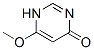 6-Methoxy-4(3h)-pyrimidinone Structure,6128-06-9Structure