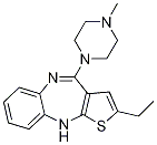 2-乙基-4-(4-甲基哌嗪-1-基)-10h-苯并[b]噻吩并[2,3-e][1,4]二氮雜卓結(jié)構(gòu)式_61325-71-1結(jié)構(gòu)式