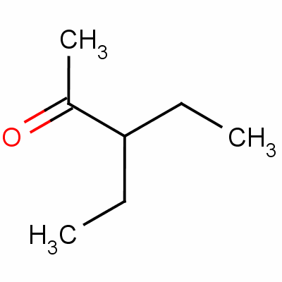 3-乙基-2-戊酮結構式_6137-03-7結構式