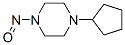 Piperazine,1-cyclopentyl-4-nitroso-(9ci) Structure,61379-66-6Structure