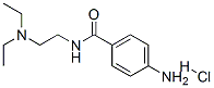 Procainamide hydrochloride Structure,614-39-1Structure