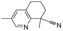 8-Quinolinecarbonitrile,5,6,7,8-tetrahydro-3,8-dimethyl- Structure,61417-99-0Structure