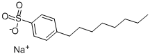 Sodium 4-n-octylbenzenesulfonate Structure,6149-03-7Structure