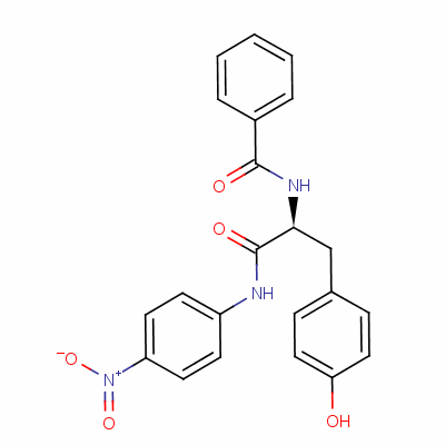 Bz-tyr-pna結(jié)構(gòu)式_6154-45-6結(jié)構(gòu)式